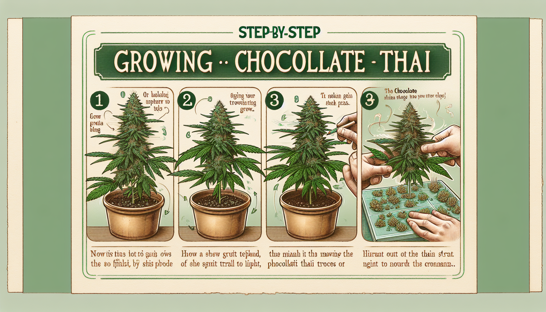 Step-by-Step: Growing the Chocolate Thai Strain