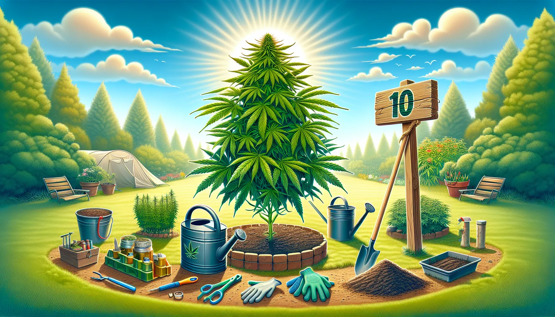 10 Tips for Growing Marijuana Outdoors