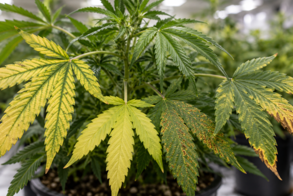 Cannabis Leaves Turning Yellow